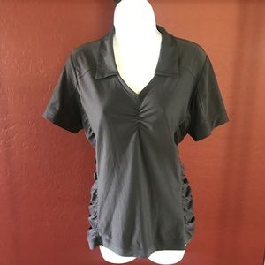 ATHLETA RUNCHED TOP